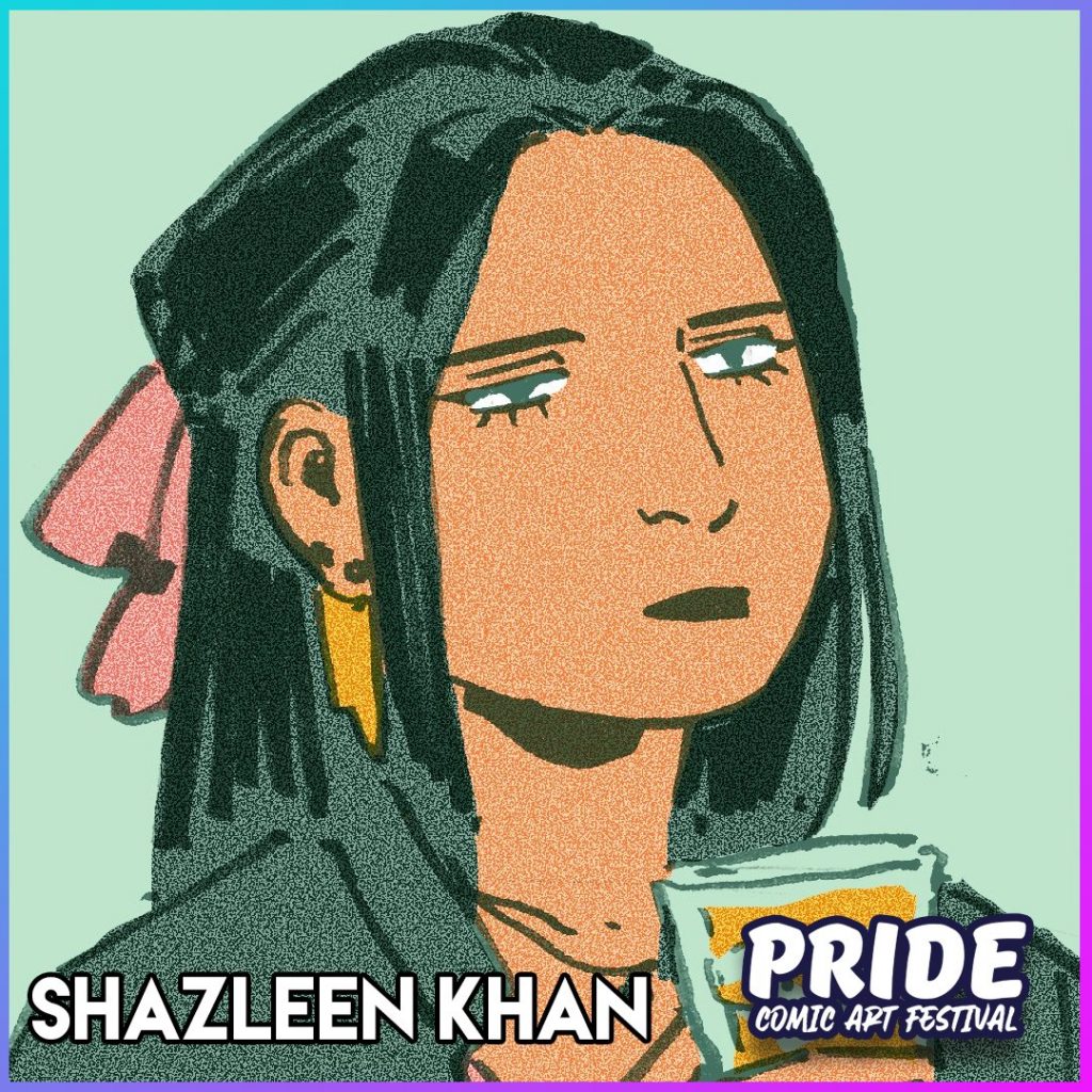 An illustrative representation of Shazleen Khan